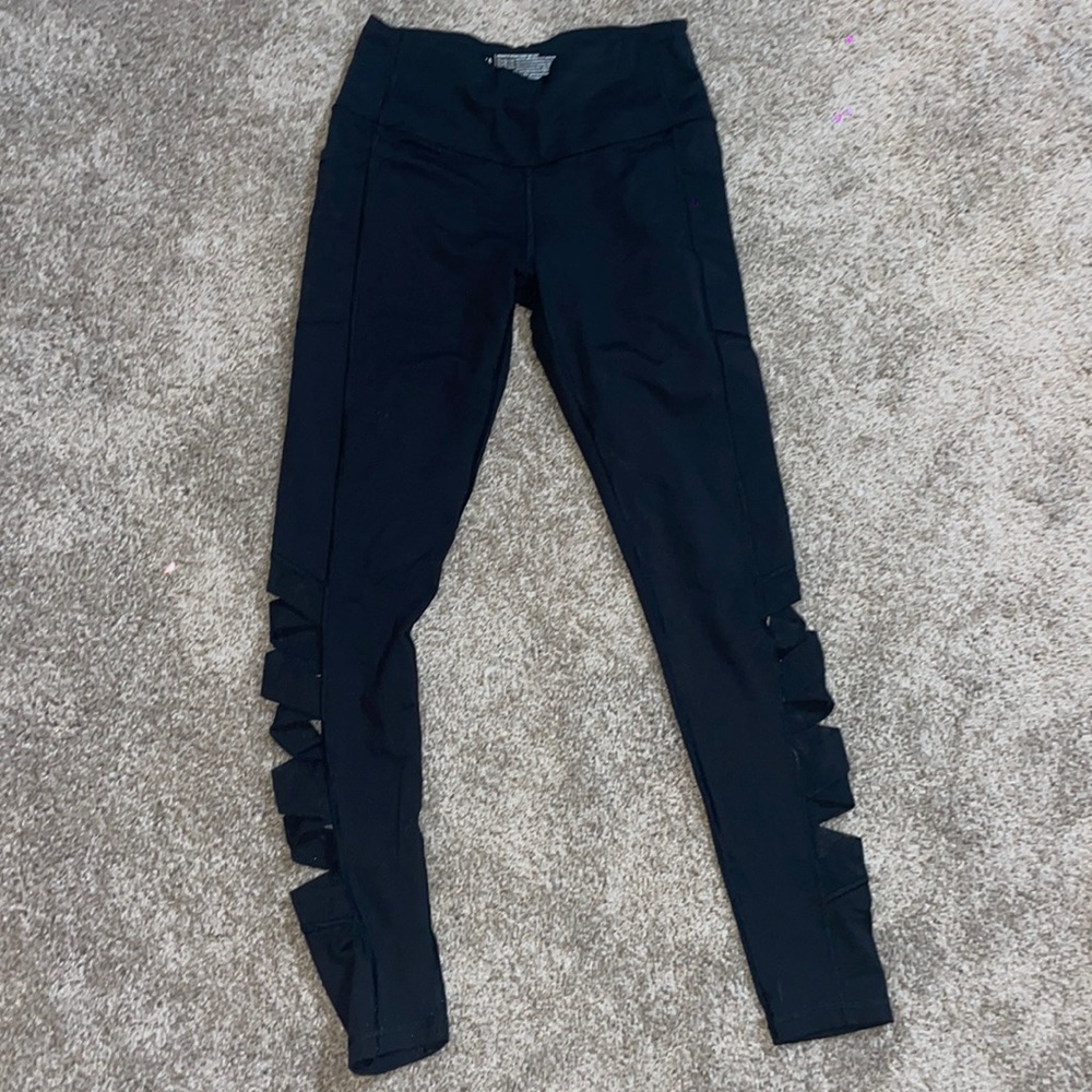 VS mesh calf leggings